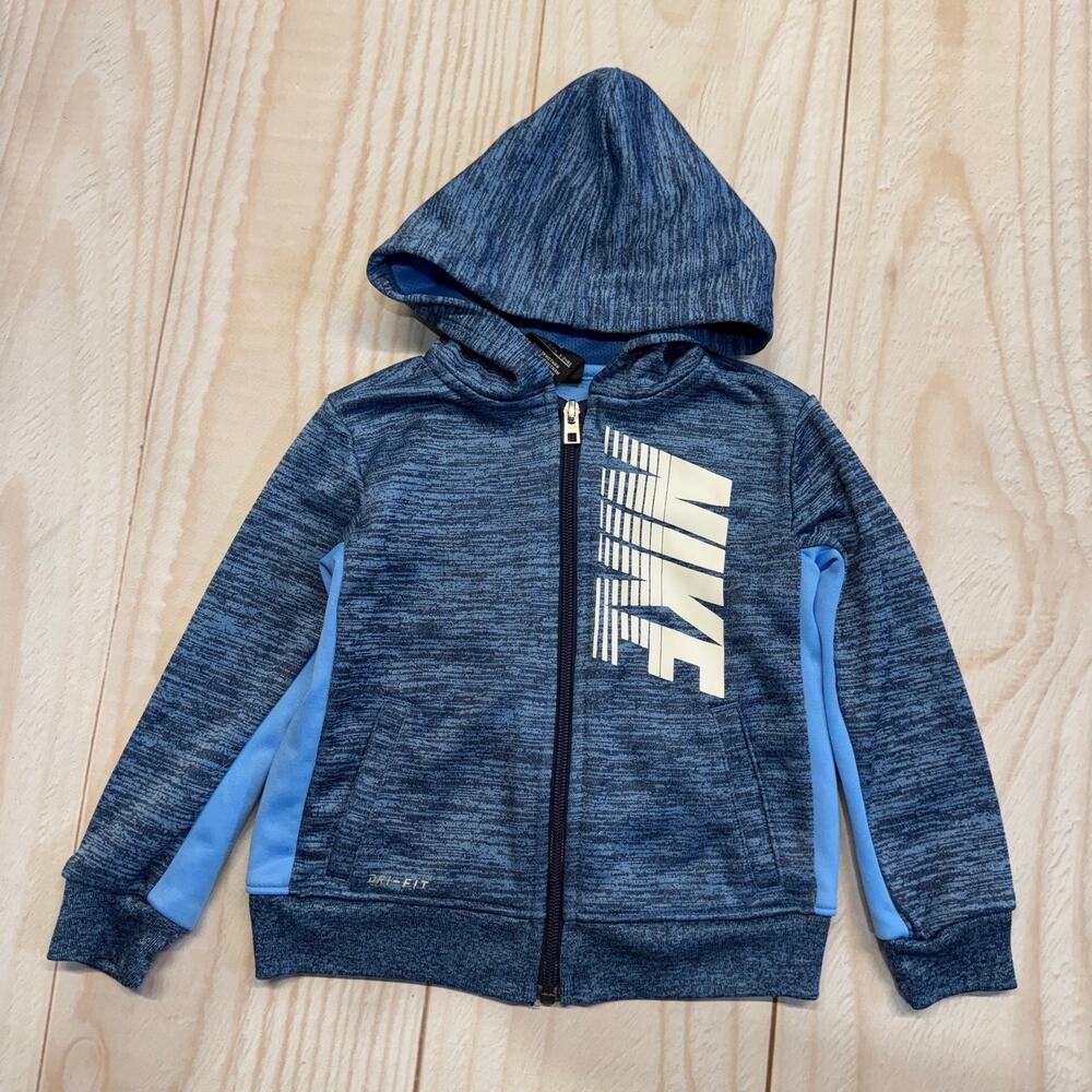 Lot Of 3 Nike Jorden Boys Toddler 2T Sweatshirt Hoodie Full Zip Fleece Lined - Picture 3 of 6